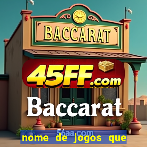 nome de jogos que ganha dinheiro de verdade